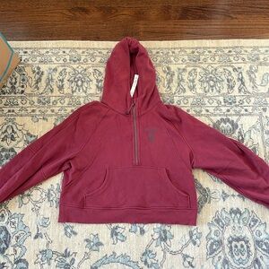 Lululemon cropped scuba hoodie